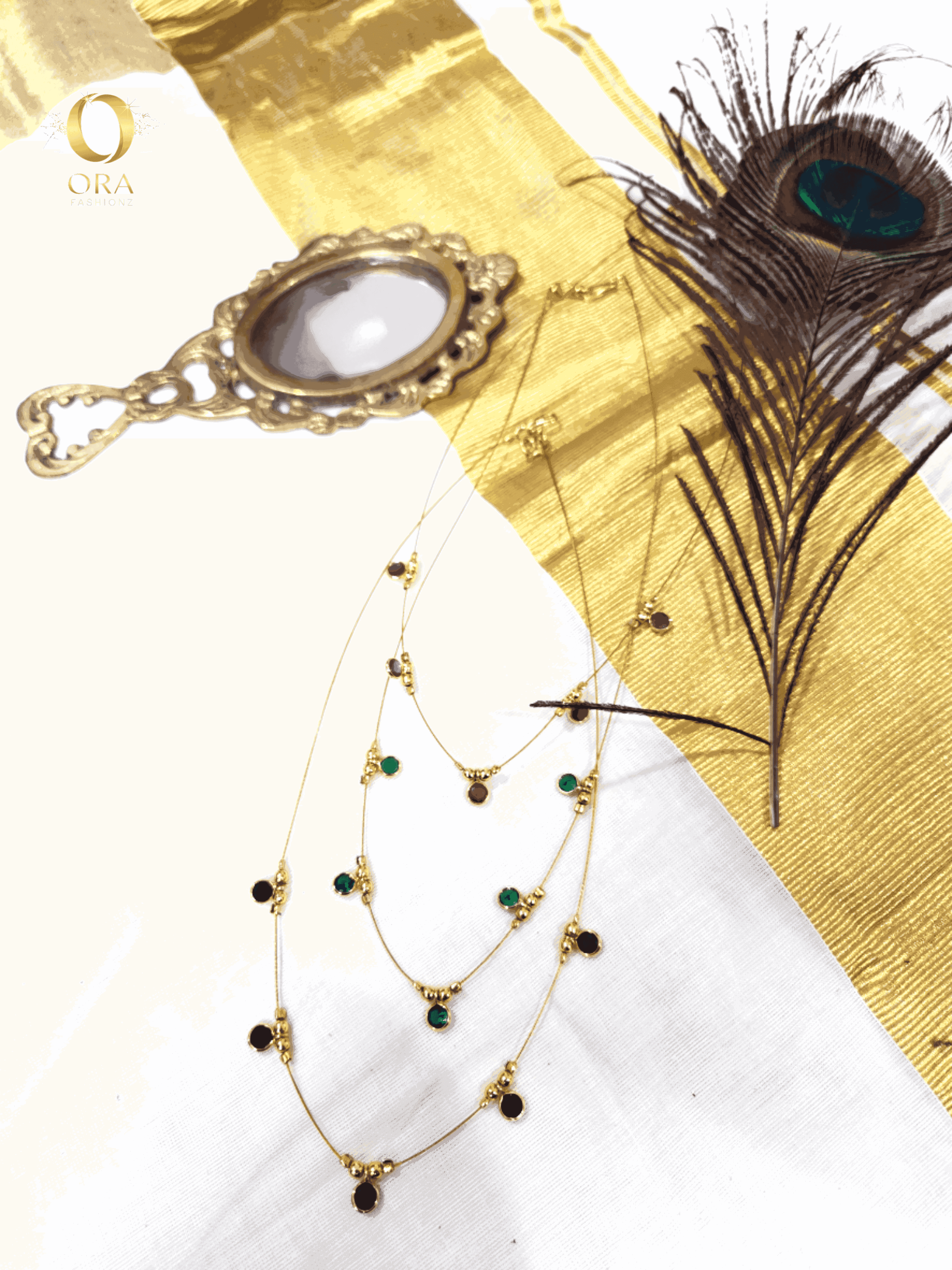 ORA CRYSTAL AD STONE INVISIBLE CHAIN