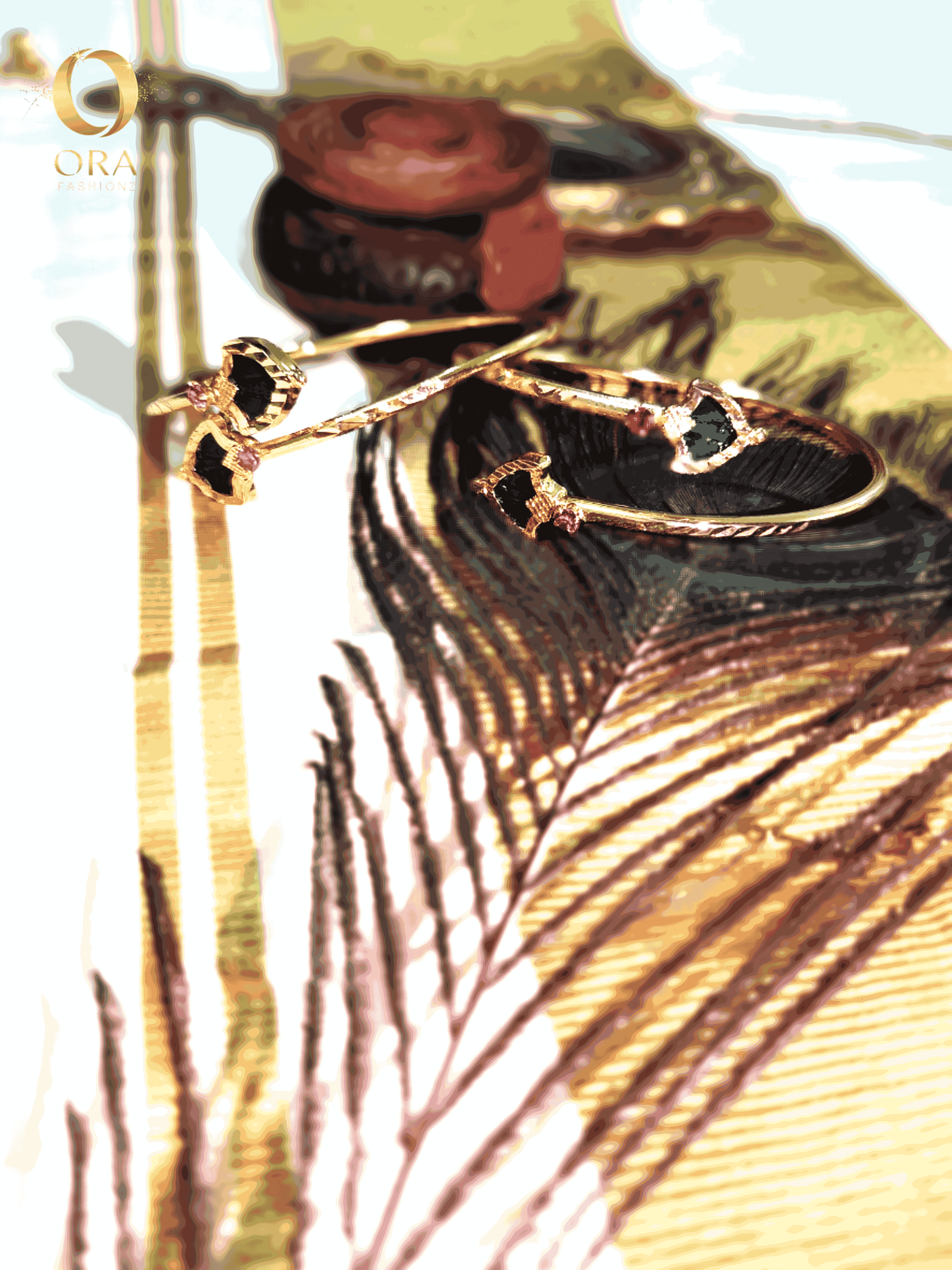 ORA GOLD-TONED PALAKKA BRACELET